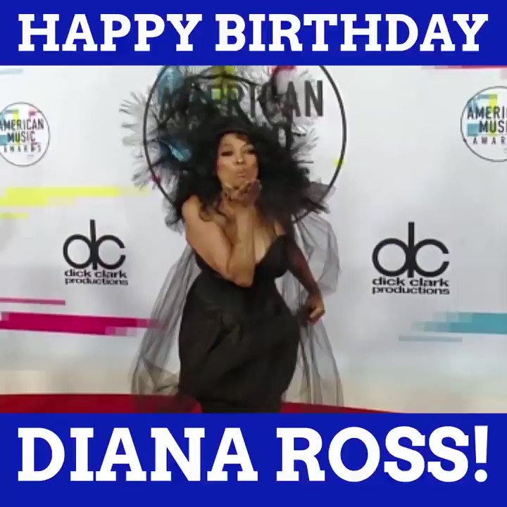 Happy Birthday, Diana Ross! 

 