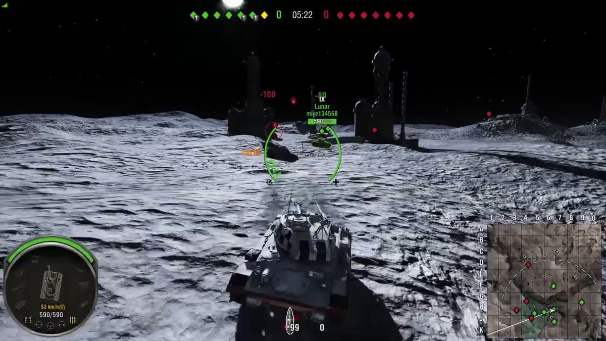World Of Tanks コンソール公式 期間限定 月面戦闘モード 星間戦争勃発 地球の重力から魂を解き放たれた M24 Lunar で月面攻略に挑みましょう 500 Exp ボーナスに50 搭乗員 Exp ボーナスがついてきます 得た経験値はフリー経験値に 変換できます