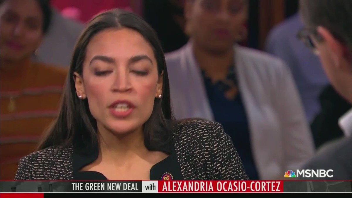 Ocasio-Cortez doubles down on the threat that earth is facing from cow farts: “We need to innovate and change our, our grain, uh, our, our cow grain from which you know they feed in these troughs. We need to look at regenerative agriculture. These are our solutions”