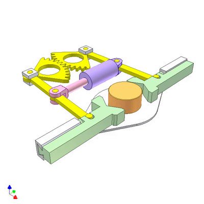 Gear Self-Centering Gripper