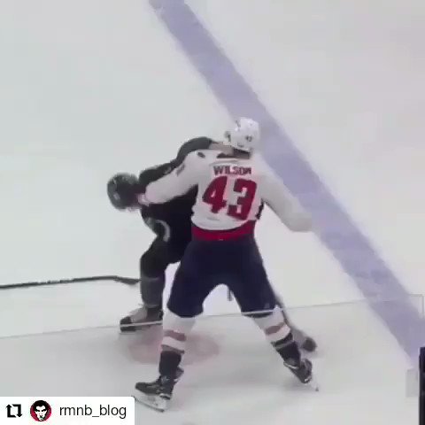 During last night's game the @Capitals @tom_wilso finally got the #fight he was looking for with @TBLightning Erik Cernak. It was a spirited bout but ultimately Willy got the best of the lightning player. Let me know your thoughts on the fight.
#ALLCAPS #CapsBolts