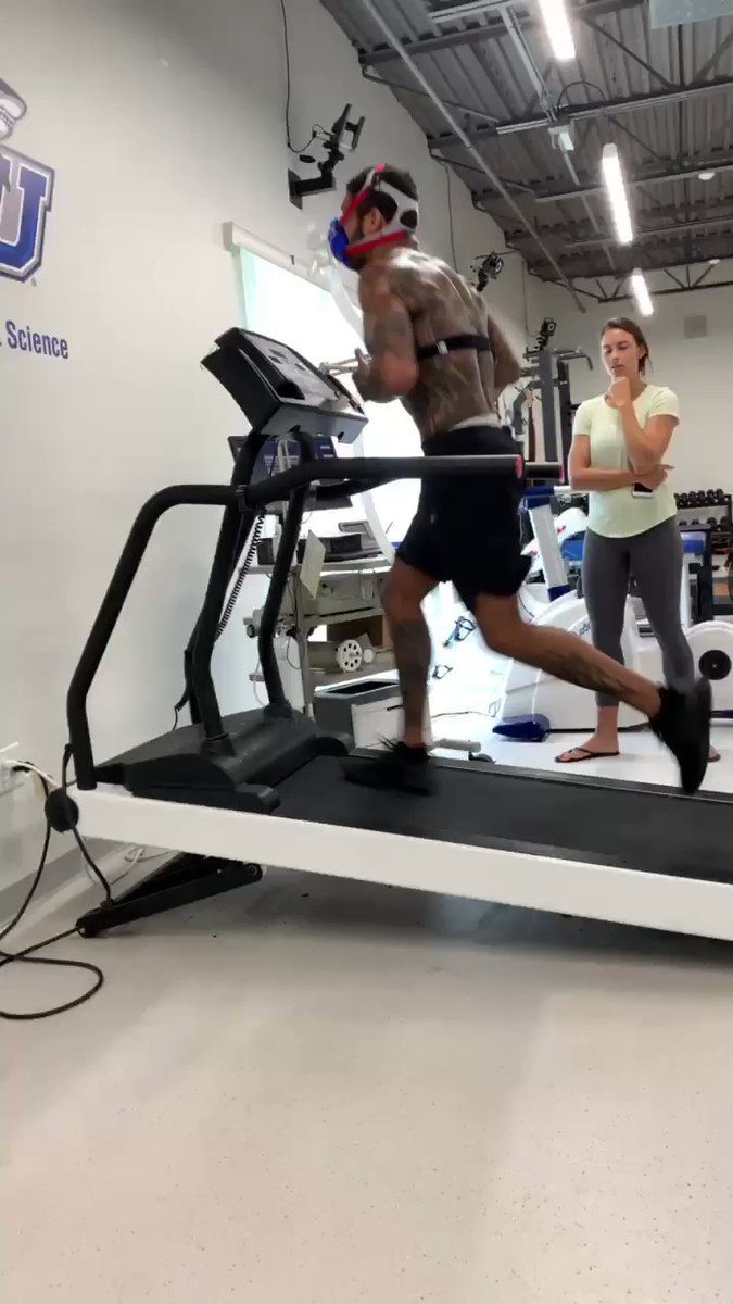 Improving every aspect of my game... @DrCPeacock making sure I’m well conditioned & my body’s working at optimal performance. #ItsSaulBusiness #May4th #BellatorBirmingham