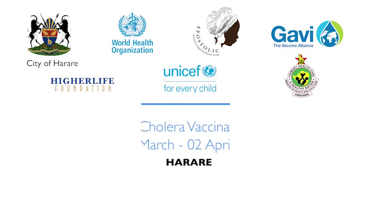 As the second round of the oral cholera vaccination campaign comes to a close, some of the people who received the vaccine share why they readily accepted the vaccine @cohsunshinecity @gavi @HigherLifeFDN @UNICEFZIMBABWE @MoHCCZim