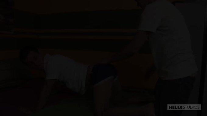 Michael Lee fucks newbie Felix Martin after spanking his round bubble butt in this hot #SpankThisThrowback