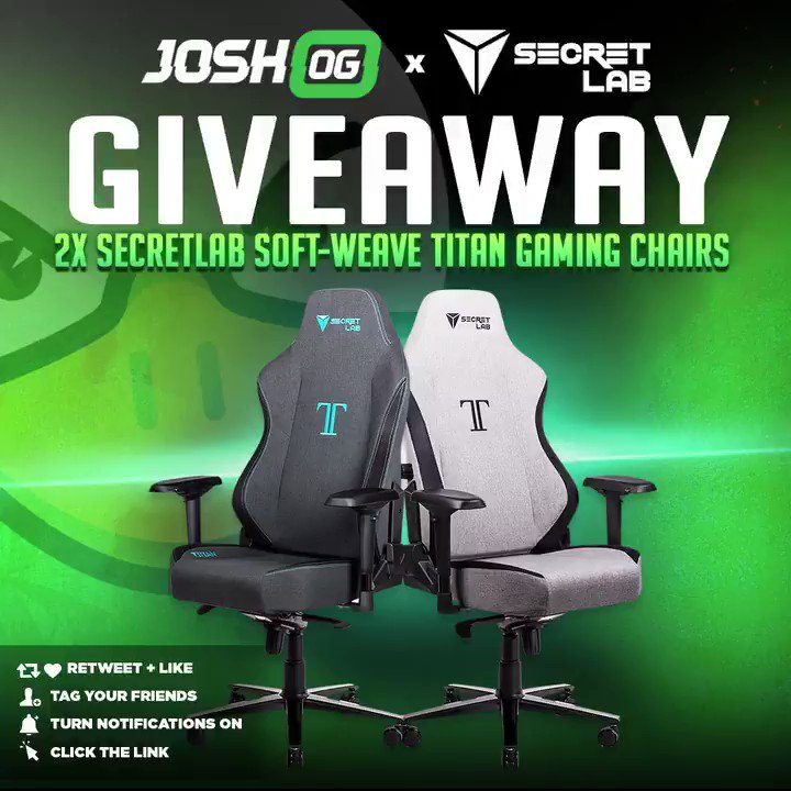 Joshog On Twitter My Sponsor Secretlabchairs And I Are