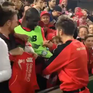 Happy 30th birthday to Mamadou Sakho Remembering the time he got his shirt signed by Adam Lallana 