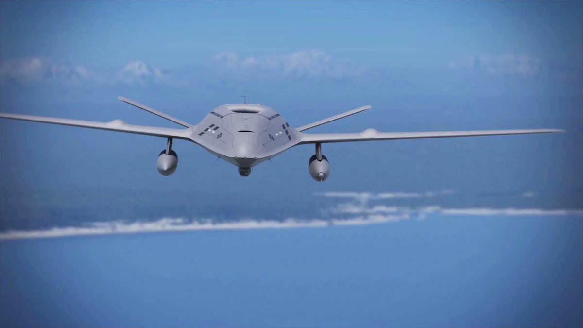 Thank you to our #MQ25 Industry Team for helping us deliver on the @USNavy’s first unmanned aerial refueling program.
MORE: http://www.boeing.com/defense/mq25/#/industry …