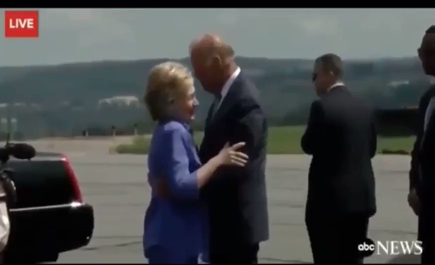 The Democrats act like we are making up stories about Joe Biden being Creepy!
HERE IS PROOF!!
They will not show this on TV so
RETWEET for the world to see
#SayNoToJoe