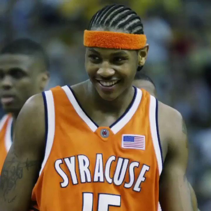 Carmelo Anthony had arguably the best season a college basketball player has ever had and he did it AS A FRESHMAN

- averaged 22 ppg & 10 rpg

- Led Syracuse in nearly every major stat category

- Led Syracuse to their only National Championship in 2003

https://t.co/OnQdl4cua9