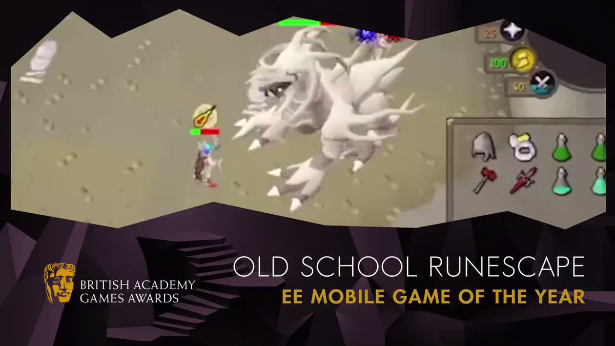 Old School Runescape Wins EE Mobile Game of the Year