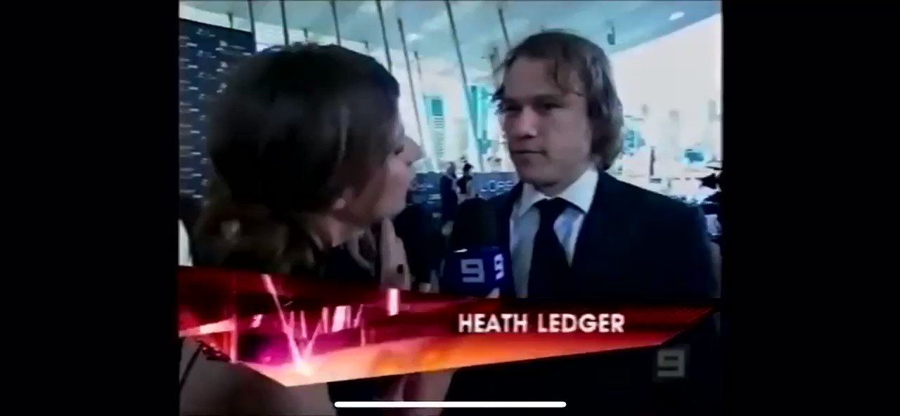 Heath ledger would ve been 41 years old today. happy birthday legend. 