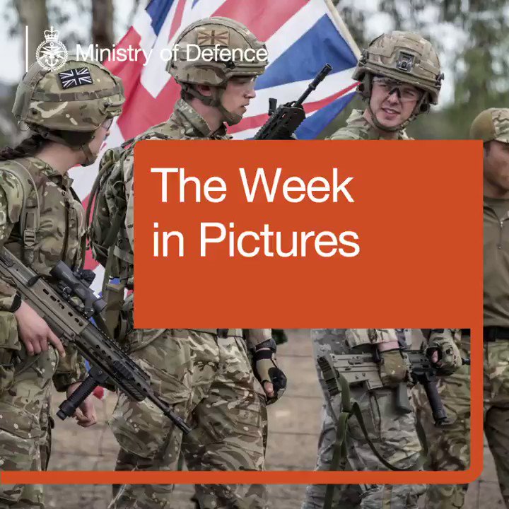 ๐ฅ Watch the Defence Week in Pictures featuring the @RoyalNavy, @BritishArmy, @RoyalMarines & @RoyalAirForce ๐ท