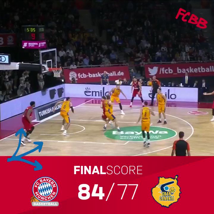 Danke München für den Support in dieser tollen @EuroLeague Saison!
#MünchenIstUnserCourt #FCBB #EuroLeague