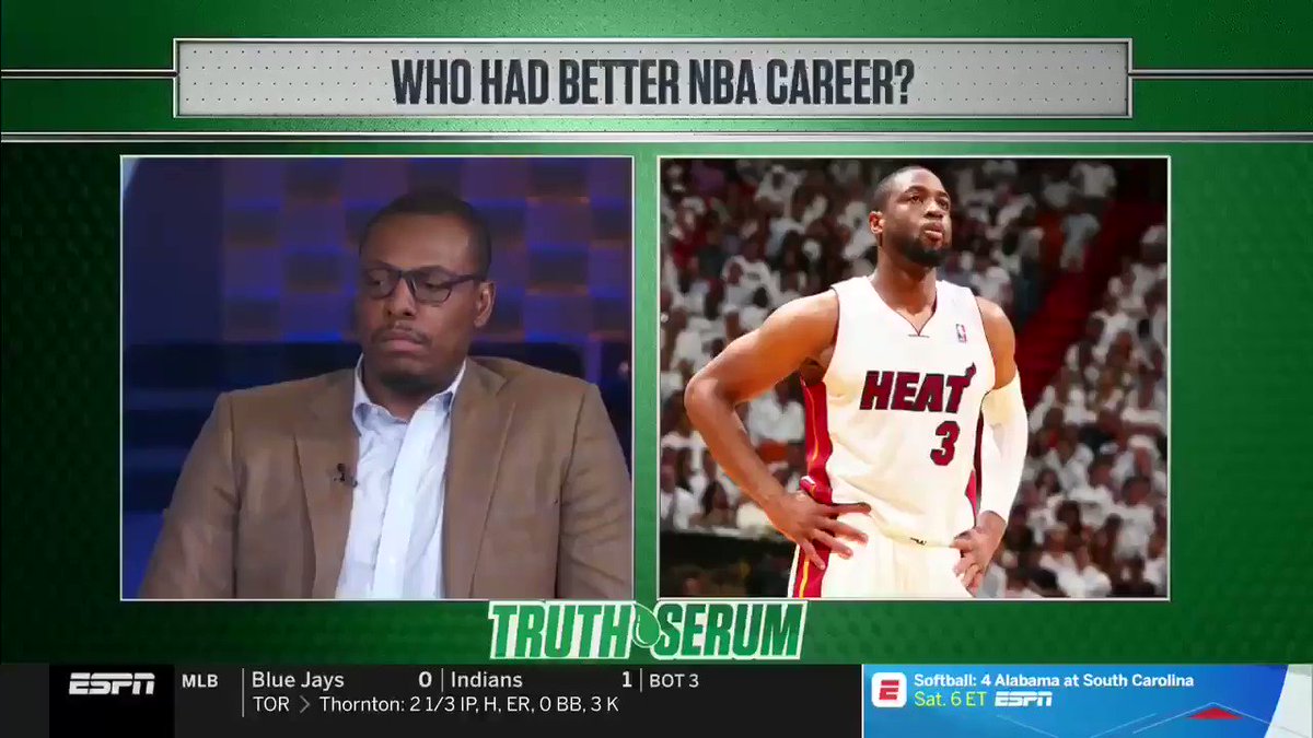 Paul Pierce says he had a better career than Dwyane Wade ๐