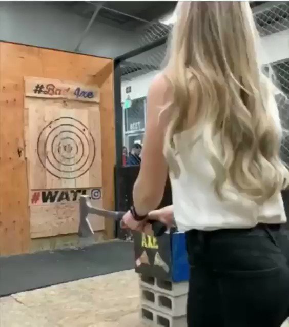International Axe Throwing Day:
Look, it just isn’t for everyone. And that’s ok. https://t.co/AX3qjtKsjh