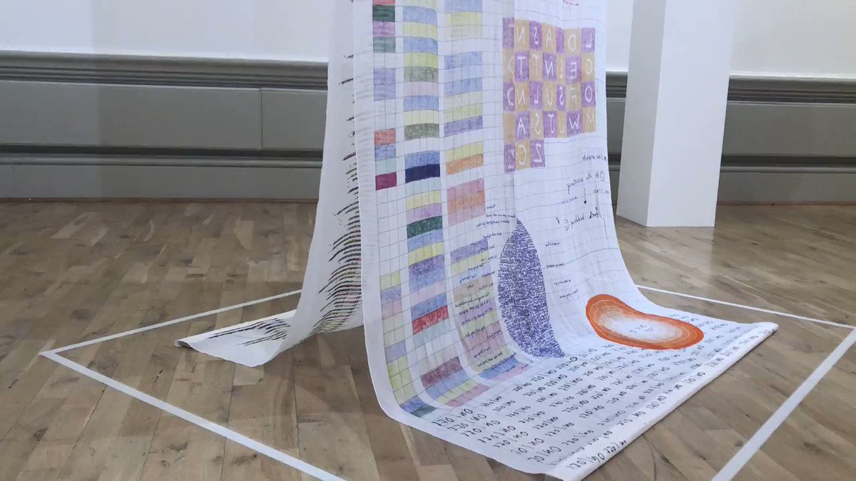If you have an 8-12 year old that would like to help us make one of these to hang in the middle of our building, they would be more than welcome join us on Weds (10th April). Book your young person on: http://bit.ly/2uUDluN #HarrisContemporary