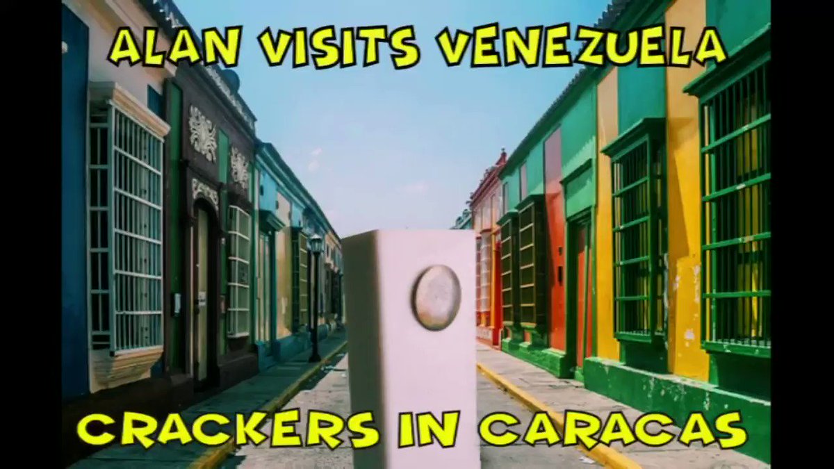 Alan visits Venezuela.. Crackers in Caracas.. #Venezuela #Caracas #VenezuelaSinLuz #animation #art #movies #stopmotionanimation #StopMotion #shortfilm #shortfilms #animated #SouthAmerica #MaduroRegime 12
