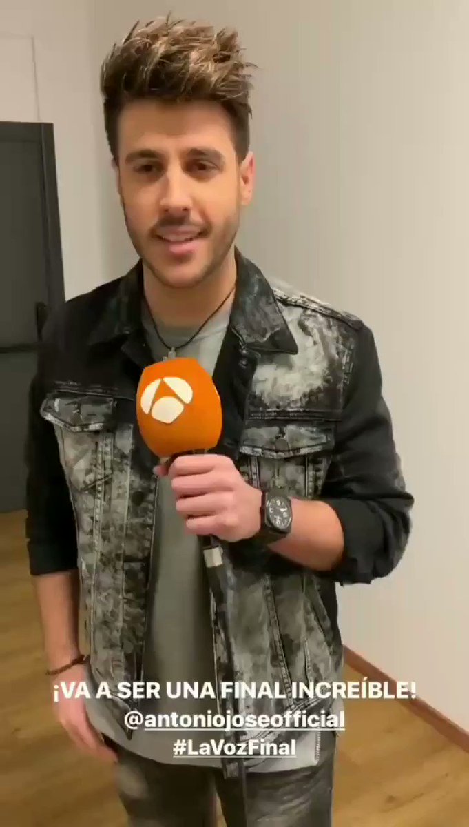 El miércoles en @antena3com no te pierdas la final de @LaVozAntena3 !!!
Recordar que @AntonioJSMazuec estará en ella!! #antoniojose #lavozantena3 #LaVozFinal