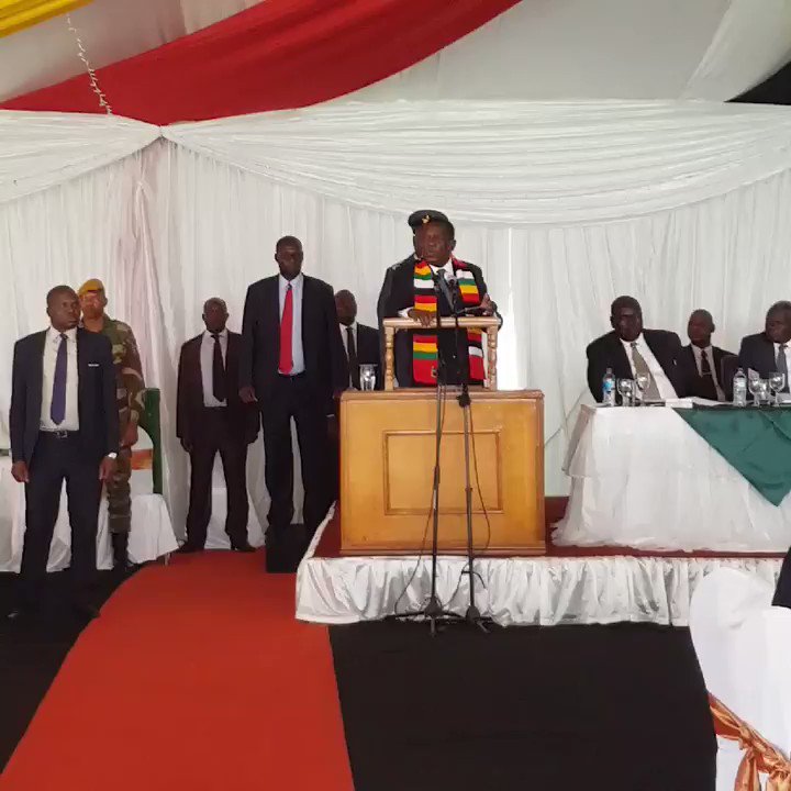 HE President @edmnangagwa says that Gvt will not tolerate abuse of the vulnerable especially women and childen in #CycloneIdai hit areas.