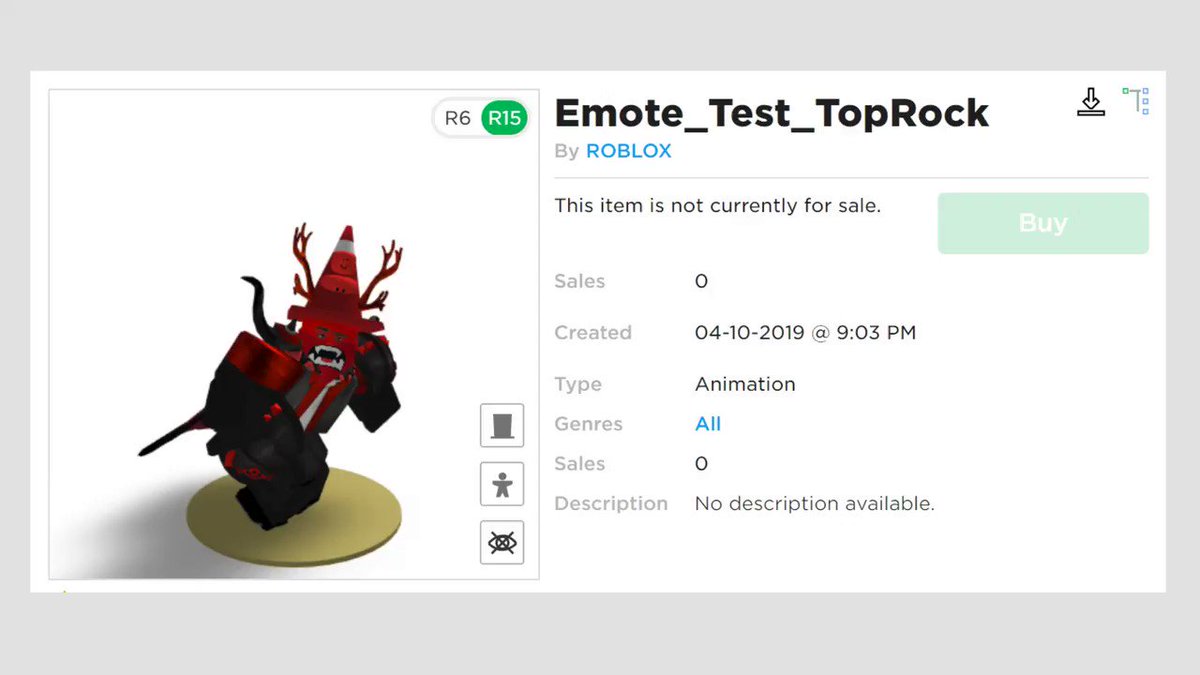 Bloxy News On Twitter Bloxynews Here Is A Sneak Peek At The First Brand New Emote Coming Soon To Roblox Along With The Emote Menu Called Top Rock Https T Co Icmhe5c4k7