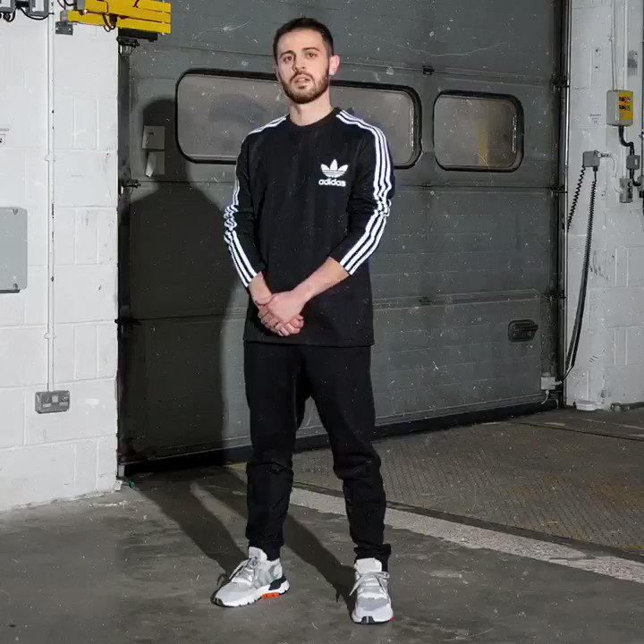 Feeling reflective ⚡️ in the latest #nitejogger @adidasoriginals #createdwithadidas