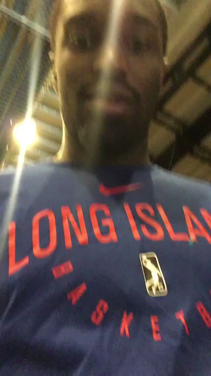 π£ from @BrooklynNets assignee Theo Pinson (@TPinsonn) before a decisive Game 3 of the 2019 #GLeagueFinals!
@UNC_Basketball βοΈ @BrooklynNets β‘οΈ @LongIslandNets
π @RGVVipers π @LongIslandNets
β° 8 PM ET
πΊ ESPNU β at Stony Brook University Arena (Indoor Sports Complex)