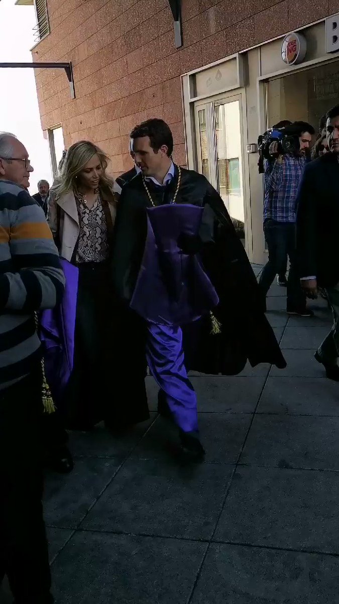 Pablo Casado sale hoy en la cofradía de Los Estudiantes de Ávila.