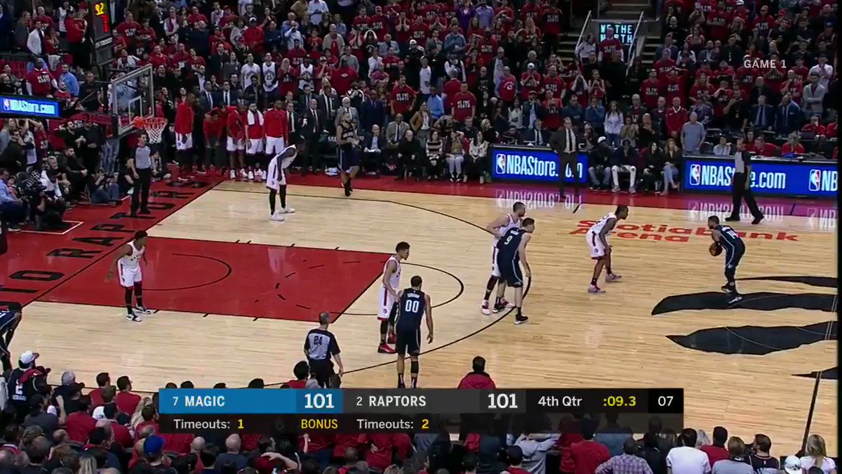 Just a friendly reminder that the NBA Champions, the Toronto Raptors, lost to Orlando in Game One of the first round