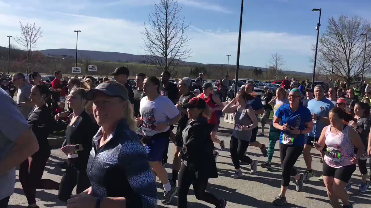 Beautiful day for our 10th annual race! We are so grateful for the wonderful support of our community. Thank you for helping us honor the past and shape the future! #trooperiwaniec #stopimpaireddriving