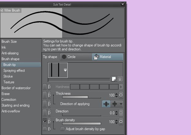 CSP Brush: Split Tilt Inker