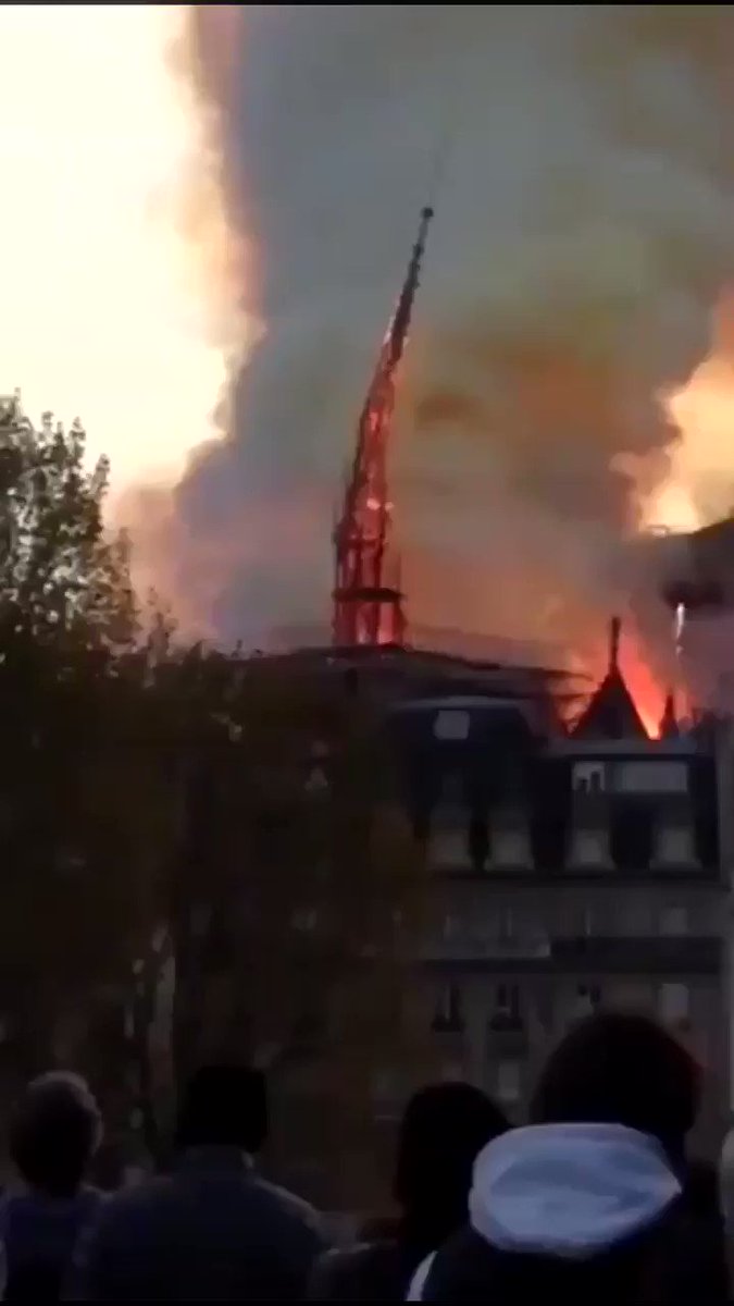 Mi piange il cuore #notredame