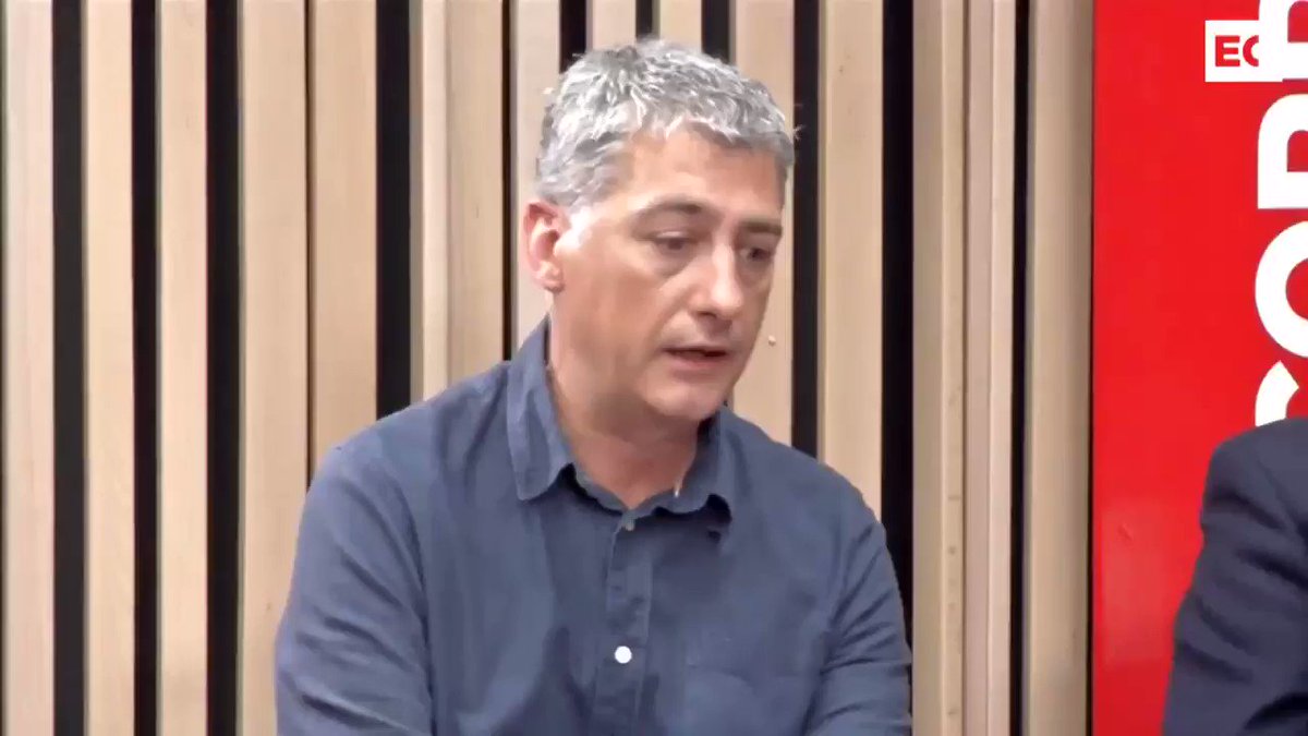 #28A | Así pide @OskarMatute el voto para EH Bildu.
‼️ «Pido el voto a todos aquellos que comparten la defensa de una agenda social vasca anteponiendo la dignidad de la clase trabajadora frente a quienes optan por construir un país al servicio de los intereses de unos pocos».