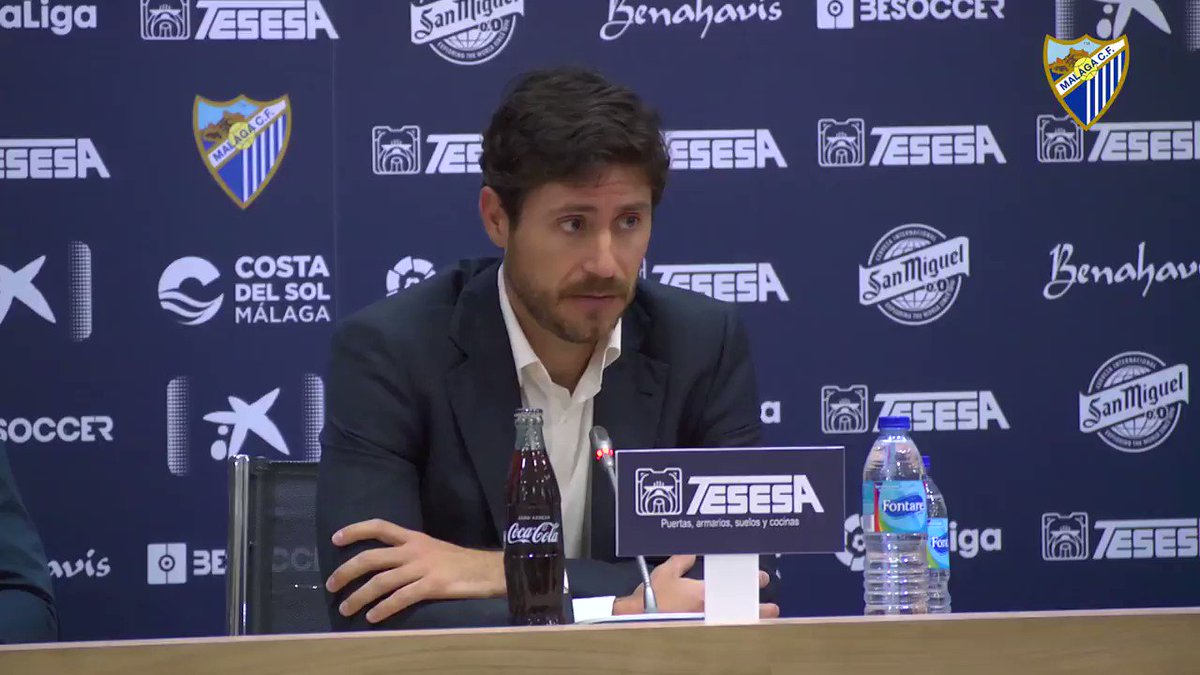 MCFNews| 🎙️@Victor_SDA: "He visto mucho optimismo e ilusión" 💙
➡️ https://bit.ly/2GqsUWB
#RuedaDePrensa #Presentación #BienvenidoVíctor