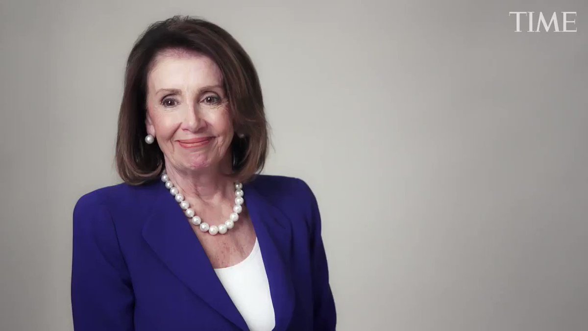 To all women: know your power; be ready, you're in the arena. This is a tough venue. Know that it is important for women to see women taking credit. Don't be shy about it. Power through, and bring others along with you. -NP
#MadamSpeaker #Time100