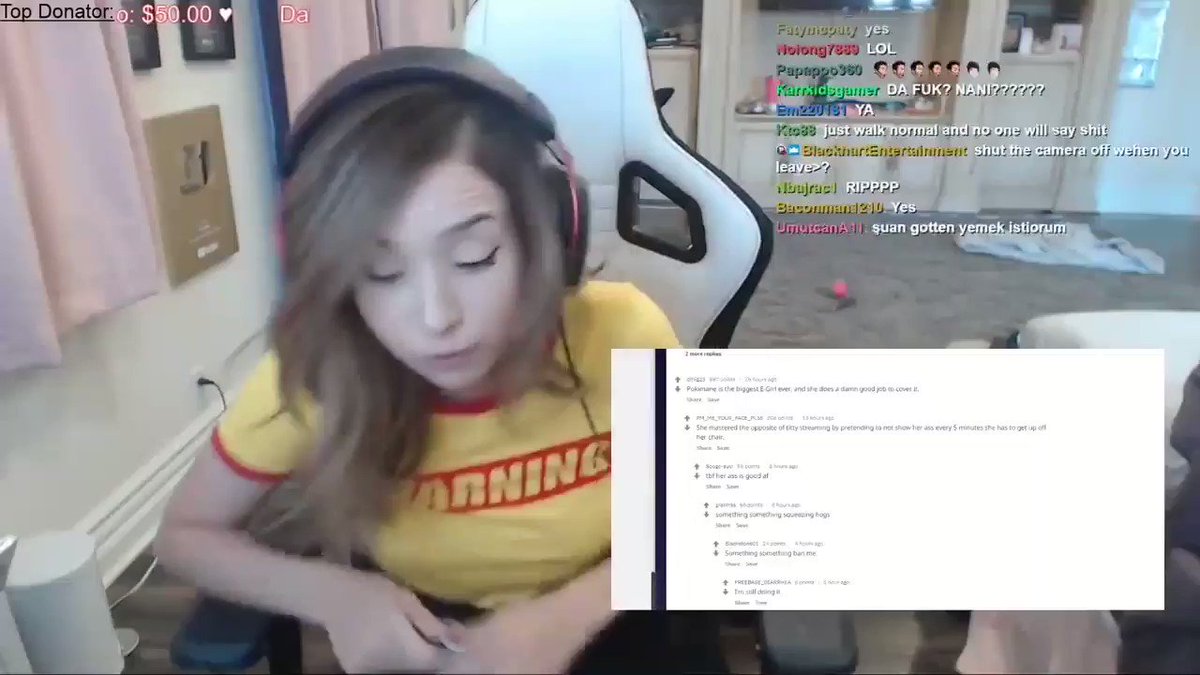 Pokimane ass jiggle