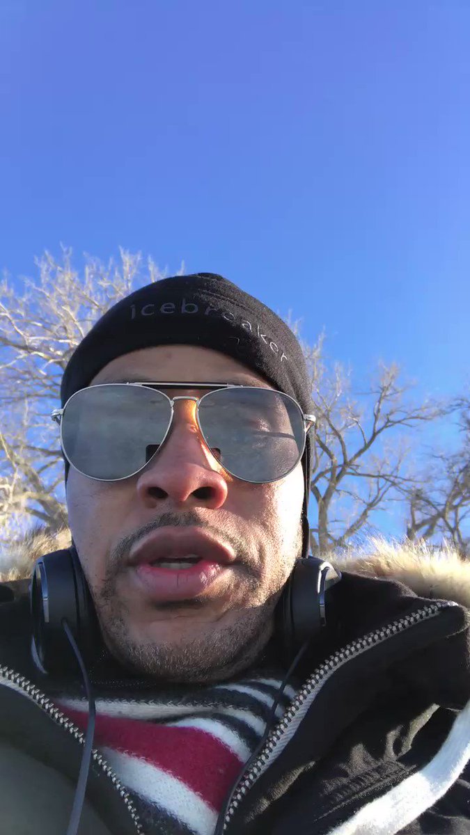 It may seem like things have gone cold in your life but that’s only a sign that you’re being set up to do what nobody (even yourself) thinks you can do! I shot this video while on a frozen lake during the filming for @SeeBreakthrough — it’s in theaters all across the world!!!