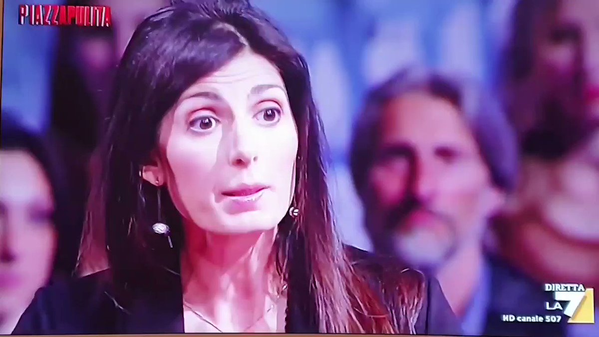 #Raggi:"La città non è pulita e se fosse stato approvato quel bilancio avrebbero dato i premi"
#Formigli:"Ma come, era venuta lei a dire che a Roma funzionava tutto! Questi supermanager li ha nominati lei!"
Cara Virginia, è il momento di andare a casa
#Piazzapulita
