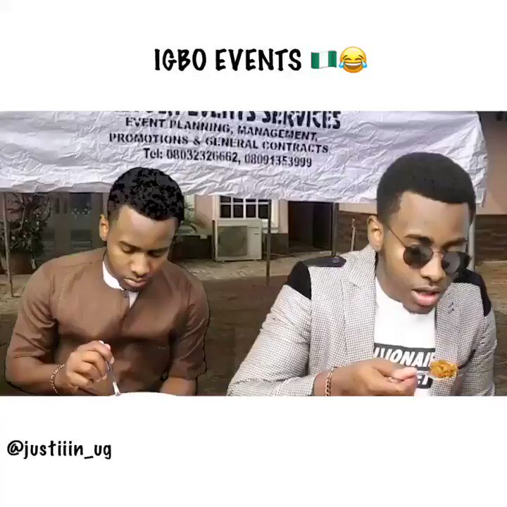 King Nonny 👑 (@Zaddy_nomso) on Twitter photo 2019-12-13 13:08:23 This is exactly how Igbo Events Happen 🤣😭 💪 This is exactly how Igbo Events Happen 🤣😭 💪