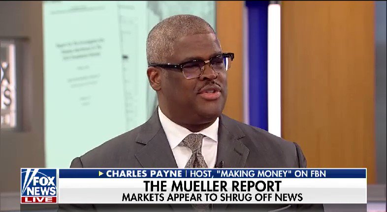 WATCH: @BillHemmer and @SandraSmithFox spoke with @cvpayne on market reaction to the Mueller report release #nine2noon