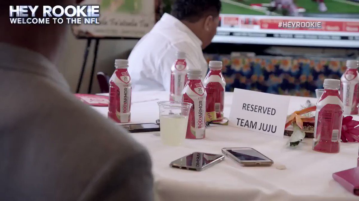 When @CoachTomlin calls on draft day, you best answer.
#HeyRookie | @TeamJuJu | @steelers