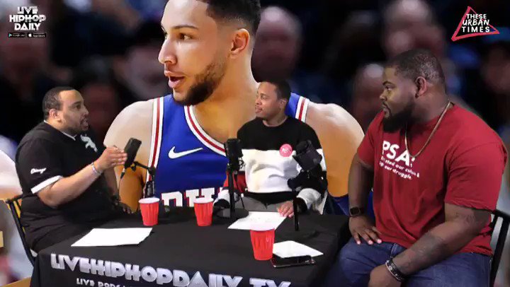 ✊🏽🎼🏈🏀 On Thursday on @theseurbantimes presents “Sideline Stories” @ceotriche, @chevellecruz & I discussed if the #Sixers can win a championship with #bensimmons!
Catch the full show by clicking the link in My bio for all our “Sideline Stories” show/podcast! #NBAPlayoffs