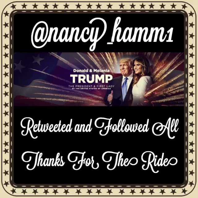 Thank you I’m honored to be included with MAGA Patriots! Followed All & Retweeted🇺🇸 Patriots please make sure you’re following...
👉👉 @okWessler5 👈👈