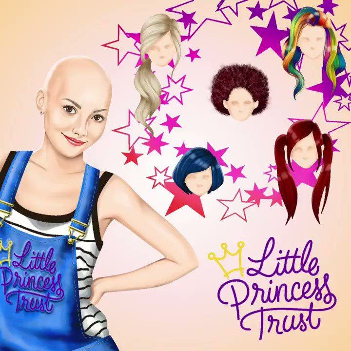 The @LPTrustUK work to provide free real hair wigs to children and young people who have lost their own hair - you can see more about everyday hero hair donations via http://bit.ly/LittlePrincessTrustCT … Don't forget to enter the #LPTxCT challenge and share your colorings!