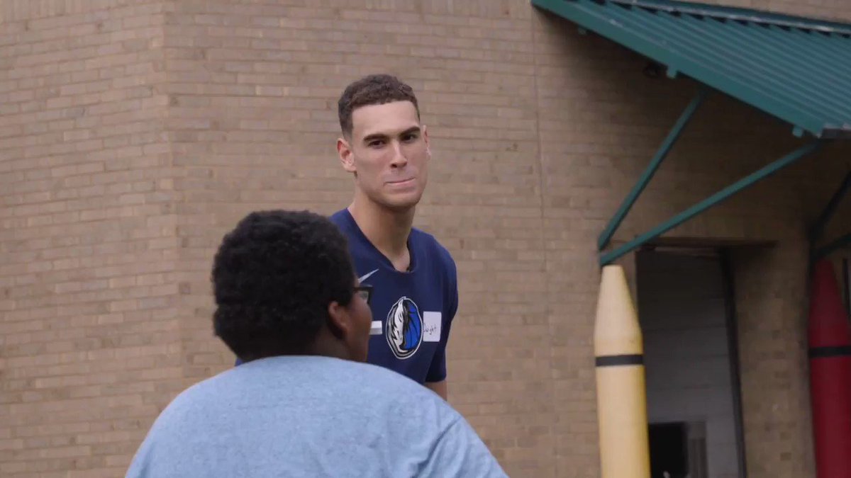 Dwight Powell of the Dallas Mavericks is nominated for the 2018-19 Seasonlong NBA Cares Community Assist Award presented by @kpthrive! To vote for Dwight, retweet this, or post on Twitter with #NBACommunityAssist + #DwightPowell!