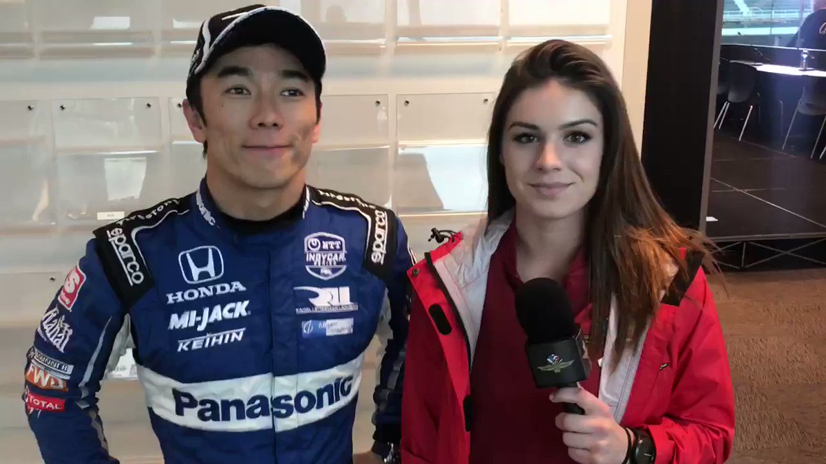Indianapolis Motor Speedway (@IMS) on Twitter photo 2019-04-24 22:31:38 After finishing the @IndyCar Veteran’s Open Test Session with the fastest speed, @TakumaSatoRacer caught up with @Ghenneberry47 to recap his day on the track. #ThisIsMay | #Indy500 | #INDYCARGP After finishing the @IndyCar Veteran’s Open Test Session with the fastest speed, @TakumaSatoRacer caught up with @Ghenneberry47 to recap his day on the track. #ThisIsMay | #Indy500 | #INDYCARGP