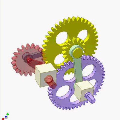 Gear and Linkage Mechanism