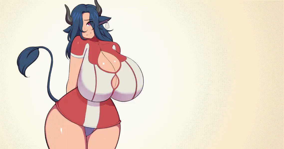 Anime girl breast expansion