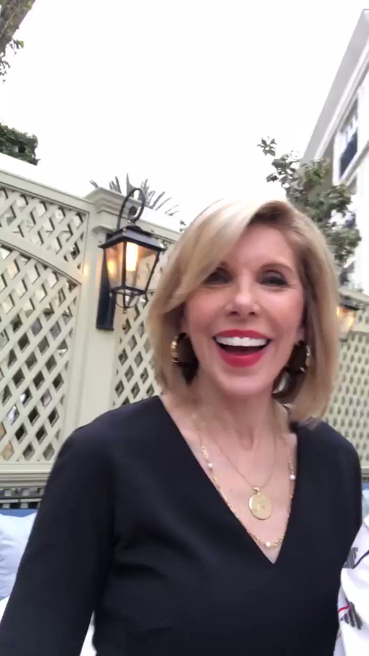 Happy birthday to the high kicking bitch christine baranski 