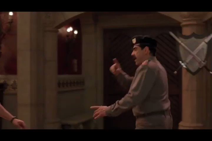 Saddam Hussein, Darsteller des Bösewichts in \"Hot Shots! 2\", wäre heute 82 Jahre alt geworden. Happy Birthday! 