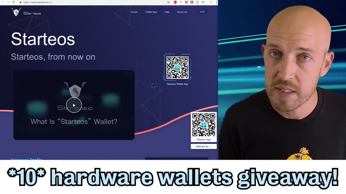 Enter to win 1 of 10 bluetooth EOS hardware wallets (made by StartEOS)!
Details here: https://youtu.be/cmfLPQVWZMA
@StarteosIO @EosWorldExpo @eosnewyork @EOS_Israel @EOS_Canada @EosArgentina @EOSauthority @eosamsterdam @EOSAsia_one @eosBlockSmith @eosbixin @EOS_CryptoLions